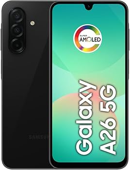 Amazon.com: SAMSUNG Galaxy A26 5G 2025 with AI | 256GB, 8GB, Dual